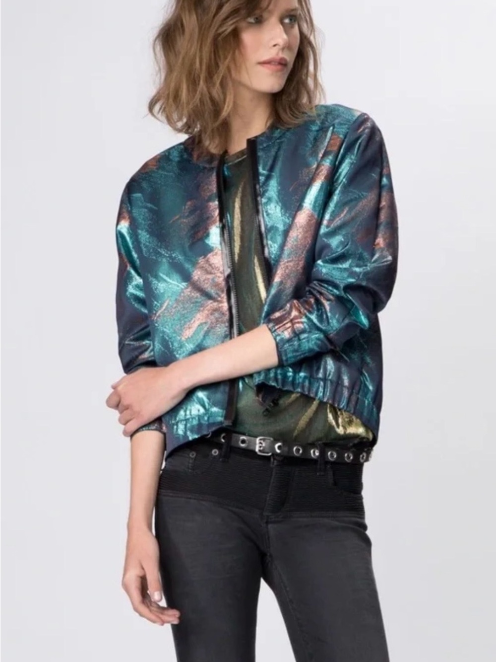 Maje Bomber Jacket - Gabela
